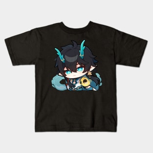 Honkai Star Rail Chibi Dan Heng IL 4 Kids T-Shirt